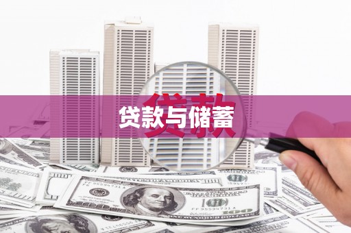 大化贷款与储蓄