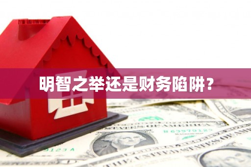 大化明智之举还是财务陷阱？