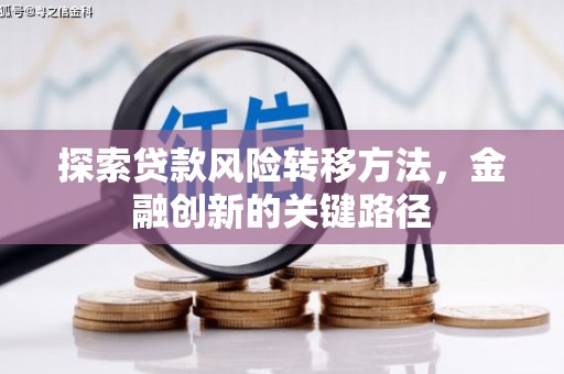 大化探索贷款风险转移方法，金融创新的关键路径