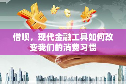 大化借呗，现代金融工具如何改变我们的消费习惯