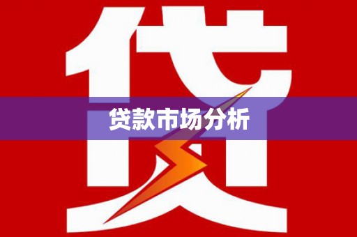 大化贷款市场分析