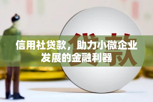 大化信用社贷款，助力小微企业发展的金融利器