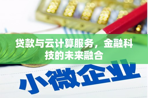 大化贷款与云计算服务，金融科技的未来融合