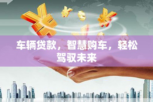 大化车辆贷款，智慧购车，轻松驾驭未来