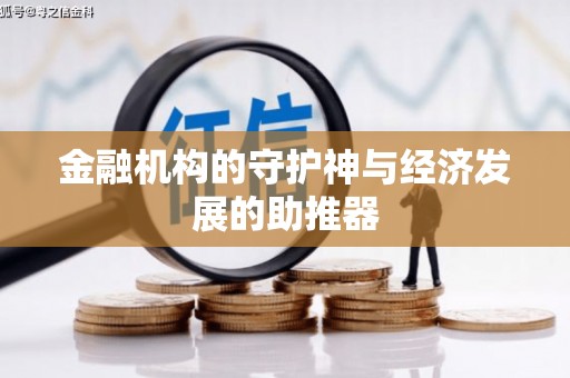 大化金融机构的守护神与经济发展的助推器