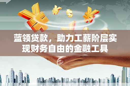 大化蓝领贷款，助力工薪阶层实现财务自由的金融工具