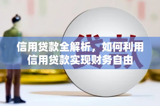 大化信用贷款全解析，如何利用信用贷款实现财务自由